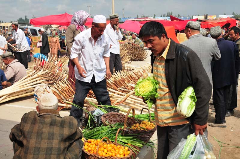 auch Gemüse und so gibts